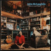 3x0014 JOHN MCLAUGHLIN signed 33 1/3 RPM record 2003 his English album Thieves and Poets!