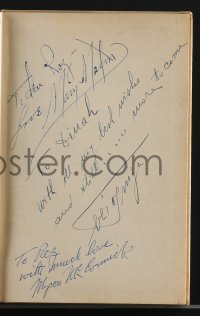 3x0022 SOUTH PACIFIC signed hardcover book 1949 by TWENTY FOUR, including Mary Martin & Ezio Pinza!