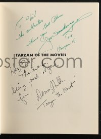 3x0038 TARZAN OF THE MOVIES signed 4th edition softcover book 1976 by Jock Mahoney AND Denny Miller!
