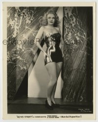 3y1269 42nd STREET 8x10.25 still 1933 sexy showgirl Adele Lacy wearing tight dress & high heels!
