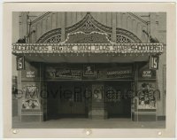 3y1275 ALEXANDER'S RAGTIME BAND/SHARPSHOOTERS candid 8x10.25 still 1938 cool theater front w/posters!