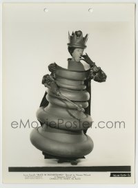 3y1279 ALICE IN WONDERLAND 8x11 key book still 1933 great image of Edna May Oliver as the Red Queen!