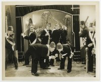 3y1503 SONS OF THE DESERT 8.25x10 still 1933 classic image of Chase pulling gag on Laurel & Hardy!