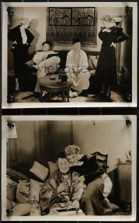 3y1631 SONS OF THE DESERT 2 8x10 stills 1933 great images of Laurel & Hardy and sexy female cast!