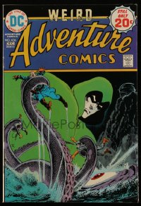 3y1157 ADVENTURE COMICS #436 comic book December 1974 art by Jim Aparo & Grell, Spectre, Aquaman!