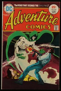 3y1160 ADVENTURE COMICS #439 comic book June 1975 art by Jim Aparo & Lee Elias, Spectre, Green Arrow!