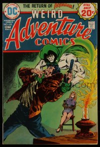 3y1156 ADVENTURE COMICS #435 comic book October 1974 art by Jim Aparo & Mike Grell, Spectre, Aquaman!
