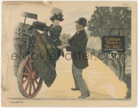 3y0658 SO BIG LC 1924 Colleen Moore as Edna Ferber's classic put-upon heroine, climbing onto buggy!
