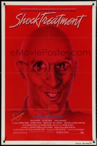 3y1053 SHOCK TREATMENT 1sh 1981 Rocky Horror follow-up, great artwork of demented doctor!