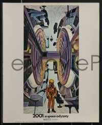 3y1262 2001: A SPACE ODYSSEY 3 color Cinerama English FOH LCs 1968 Stanley Kubrick, with McCall art!