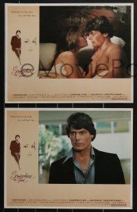3y0719 SOMEWHERE IN TIME 3 LCs 1980 great images of Christopher Reeve & beautiful Jane Seymour!