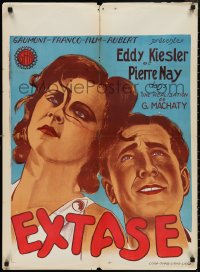 3z0739 ECSTASY pre-war Belgian 1933 sexy Hedy Lamarr billed under her real name Kiesler!
