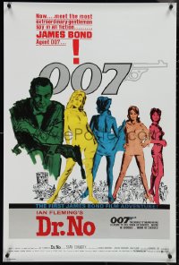 3z0710 DR. NO 24x36 English commercial poster 2012 Connery is the most extraordinary James Bond!