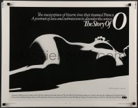 3z0532 STORY OF O 1/2sh 1976 best different and far sexier silhouette image of Corinne Clery!
