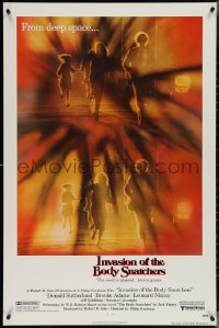 3z0886 INVASION OF THE BODY SNATCHERS 1sh 1978 Kaufman classic remake of sci-fi thriller!