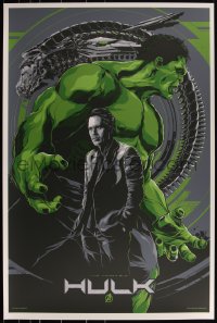 3z0018 AVENGERS #16/320 24x36 art print 2012 Mondo, art by Ken Taylor, The Hulk, 1st edition!