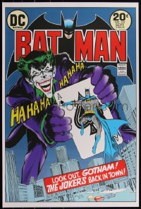 3z0025 BATMAN #222/250 24x36 art print 2019 Mondo, art by Neal Adams, No. 251!
