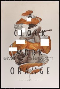 3z0064 CLOCKWORK ORANGE #14/175 24x36 art print 2020 Mondo, Wylie Beckert, regular edition!