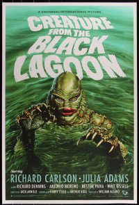 3z0075 CREATURE FROM THE BLACK LAGOON #263/275 24x36 art print 2019 Mondo, Jason Edmiston, reg ed.!