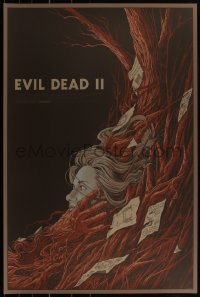 3z0103 EVIL DEAD 2 #33/225 24x36 art print 2014 Mondo, Randy Ortiz horror art, regular edition!