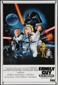 3z0723 FAMILY GUY BLUE HARVEST tv poster 2007 great Star Wars spoof comic art by Preite!