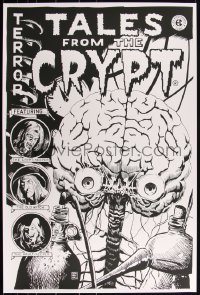 3z0224 TALES FROM THE CRYPT #9/30 24x36 art print 2013 Mondo, Francavilla, blackline variant edition!
