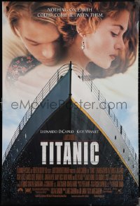 3z1019 TITANIC DS 1sh 1997 Leonardo DiCaprio, Kate Winslet, directed by James Cameron!