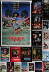 4a0920 LOT OF 30 UNFOLDED SINGLE-SIDED ONE-SHEETS 1980s great images from a variety of movies!