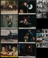 4a0645 LOT OF 32 COLOR & BLACK & WHITE 8X10 STILLS 1970s incomplete sets from several movies!