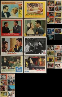 4a0308 LOT OF 35 SCENE CARDS 1940s-1970s great scenes from a variety of different movies!