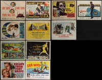 4a0339 LOT OF 11 TITLE CARDS 1950s-1960s great images from a variety of different movies!
