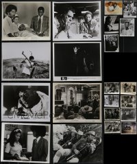 4a0660 LOT OF 21 8X10 STILLS SHOWING AFRICAN AMERICAN ACTORS 1950s-1990s scenes from several movies!