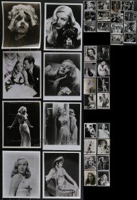 4a0762 LOT OF 38 REPRO PHOTOS 1980s great portraits of top Hollywood actors & actresses!