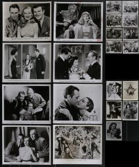 4a0659 LOT OF 21 TV 8X10 STILLS 1960s great scenes from a variety of movie television re-releases!