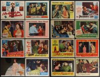 4a0318 LOT OF 21 SUSAN HAYWARD LOBBY CARDS 1940s-1960s great scenes from several of her movies!