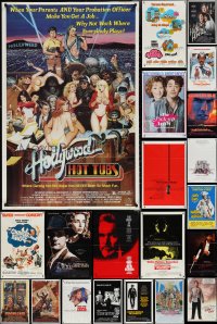 4a0162 LOT OF 33 FOLDED 1970s to 1990s ONE-SHEETS 1970s-1990s great images from a variety of different movies!