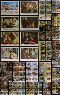 4a0264 LOT OF 198 LOBBY CARDS 1950s-1960s complete & incomplete sets!