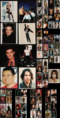 4a0751 LOT OF 105 COLOR REPRO PHOTOS 2000s great portraits of a variety of different movie stars!