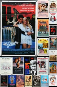 4a0114 LOT OF 103 FOLDED ONE-SHEETS 1970s-1990s great images from a variety of different movies!