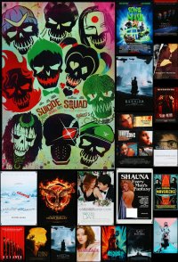 4a0949 LOT OF 20 MOSTLY UNFOLDED MOSTLY DOUBLE-SIDED MOSTLY 27X40 ONE-SHEETS 1990s-2010s cool!