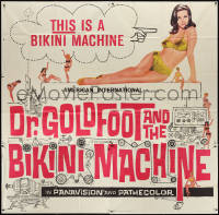 4b0229 DR. GOLDFOOT & THE BIKINI MACHINE 6sh 1965 great image of sexy babes with kiss & kill buttons!