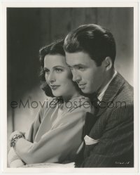4b1303 COME LIVE WITH ME deluxe 8x10 still 1941 James Stewart & Hedy Lamarr by Clarence Sinclair Bull