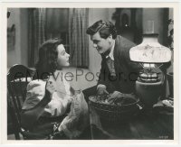 4b1359 TORTILLA FLAT deluxe 8x10 still 1942 Hedy Lamarr gives John Garfield a marriage ultimatum!