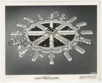 4b1361 VICTORY THROUGH AIR POWER 8.25x10 still 1943 Disney WWII cartoon, wheel with Nazi swastika!