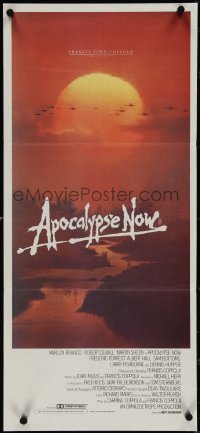 4b0338 APOCALYPSE NOW Aust daybill 1979 Francis Ford Coppola, classic Bob Peak artwork!