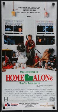 4b0379 HOME ALONE Aust daybill 1990 classic Macaulay Culkin, Daniel Stern, Joe Pesci!