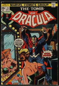4b0169 TOMB OF DRACULA #24 comic book September 1974 art by Gene Colan & Tom Palmer, Blade returns!