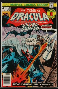 4b0173 TOMB OF DRACULA #50 comic book November 1976 art by Gene Colan & Tom Palmer, Silver Surfer!