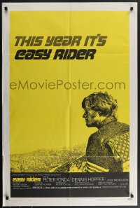 4b0903 EASY RIDER style C 1sh 1969 Peter Fonda, motorcycle biker classic directed by Dennis Hopper!