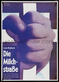 4b0307 MILKY WAY German 1969 Luis Bunuel's La Voie Lactee, Pierre Clementi, Hans Hillmann!